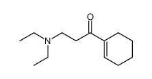 1-cyclohex-1-enyl-3-diethylamino-propan-1-one Structure