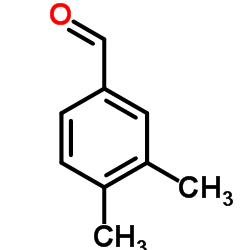 3,4-二甲基苯甲醛结构式