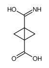 Bicyclo[1.1.0]butane-1-carboxylic acid, 3-(aminocarbonyl)- (9CI)结构式