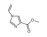 (9ci)-1-乙烯-1H-咪唑-4-羧酸甲酯结构式