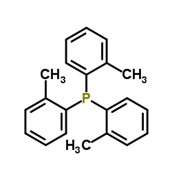 三(2-甲苯基)膦结构式