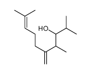 2,4,9-trimethyl-5-methylidenedec-8-en-3-ol结构式