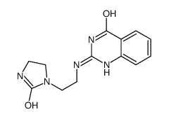 2-[2-(2-oxoimidazolidin-1-yl)ethylamino]-1H-quinazolin-4-one Structure