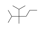 2,3-dimethyl-3-propan-2-ylhexane结构式