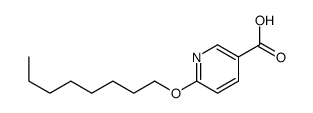 6-octoxypyridine-3-carboxylic acid Structure