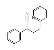 2-Pyridinebutanenitrile,a-phenyl-结构式