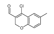 4-chloro-6-methyl-2H-chromene-3-carbaldehyde Structure