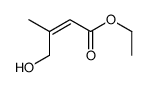(E)-4-羟基-3-甲基丁-2-烯酸乙酯结构式