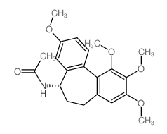 Colchinol, N-acetyl-, methyl ether Structure