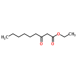 Ethyl 3-oxononanoate structure