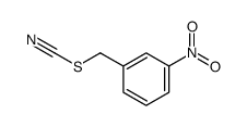 (3-nitrophenyl)methyl thiocyanate结构式