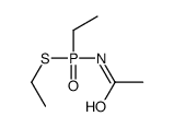 N-[ethyl(ethylsulfanyl)phosphoryl]acetamide结构式