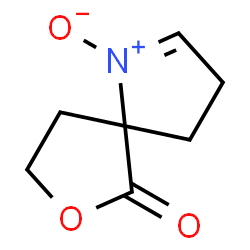 7-Oxa-1-azaspiro[4.4]non-1-en-6-one,1-oxide(9CI) Structure