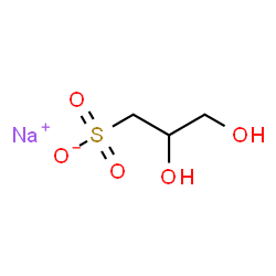 1-Propanesulfonic acid, 2,3-dihydroxy-, mono-C10-16-alkyl ethers, sodium salts structure