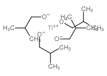 异丁醇钛(Ⅳ)结构式