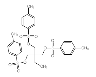 1,3-Propanediol,2-ethyl-2-[[[(4-methylphenyl)sulfonyl]oxy]methyl]-,1,3-bis(4-methylbenzenesulfonate)结构式
