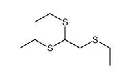 1,1,2-tris(ethylsulfanyl)ethane Structure