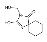 3-(hydroxymethyl)-1,3-diazaspiro[4.5]decane-2,4-dione结构式