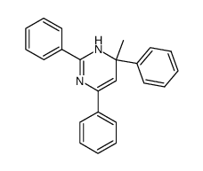 6-methyl-2,4,6-triphenyl-1,6-dihydropyrimidine结构式