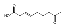 8-oxonon-3-enoic acid结构式