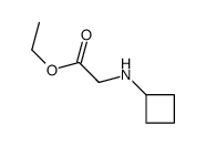 Glycine, N-cyclobutyl-, ethyl ester (9CI) Structure