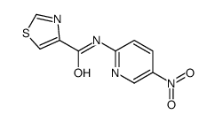 4-Thiazolecarboxamide,N-(5-nitro-2-pyridinyl)-(9CI) Structure