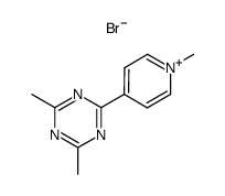 1-methyl-4-(4,6-dimethyl-2-sym-triazinyl)pyridinium bromide Structure