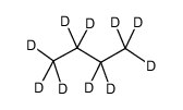 丁烷-d10结构式