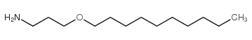3-癸氧基丙胺结构式