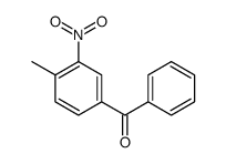 (4-methyl-3-nitrophenyl)-phenylmethanone结构式