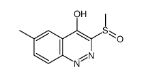 4-Cinnolinol,6-methyl-3-(methylsulfinyl)-(9CI) picture