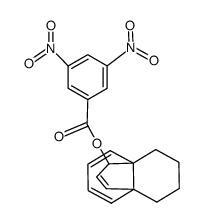 1,2,3,4-tetrahydro-4a,8a-prop[1]enonaphthalen-9-yl 3,5-dinitrobenzoate结构式