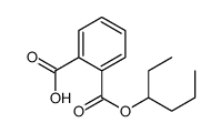 邻苯二甲酸单(1-乙基丁基)酯结构式