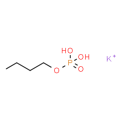 butyl dihydrogen phosphate, potassium salt structure