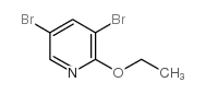 3,5-Dibromo-2-ethoxypyridine Structure