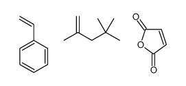 furan-2,5-dione,styrene,2,4,4-trimethylpent-1-ene Structure
