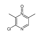 3-chloro-2,6-dimethylpyrazine 1-oxide Structure