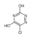 6-chloro-2H-1,2,4-triazine-3,5-dione Structure