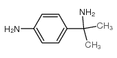 4-(2-氨基丙烷-2-基)苯胺结构式