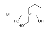 tris(hydroxymethyl)-propylphosphanium,bromide Structure
