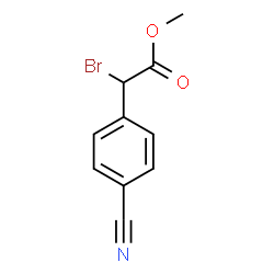 METHYL 2-BROMO-2-(4'-CYANOPHENYL)ACETATE结构式