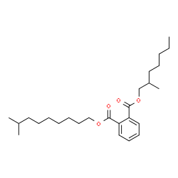 2-ethylhexyl 8-methylnonyl phthalate Structure