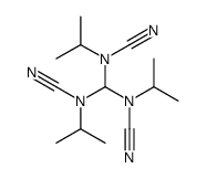 bis[cyano(propan-2-yl)amino]methyl-propan-2-ylcyanamide结构式