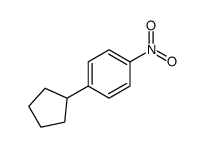 1-环戊基-4-硝基苯结构式