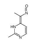 2-methyl-6-(1-nitrosoethylidene)-1H-pyrimidine结构式