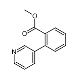 3-(o-carbomethoxyphenyl)pyridine Structure