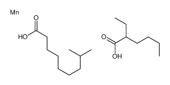 (2-ethylhexanoato-O)(isodecanoato-O)manganese Structure