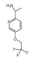 (1R)-1-[5-(2,2,2-trifluoroethoxy)-2-pyridyl]ethanamine Structure