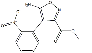 5-氨基-3-异恶唑羧酸乙酯结构式