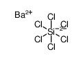 Barium hexachlorosilicate结构式